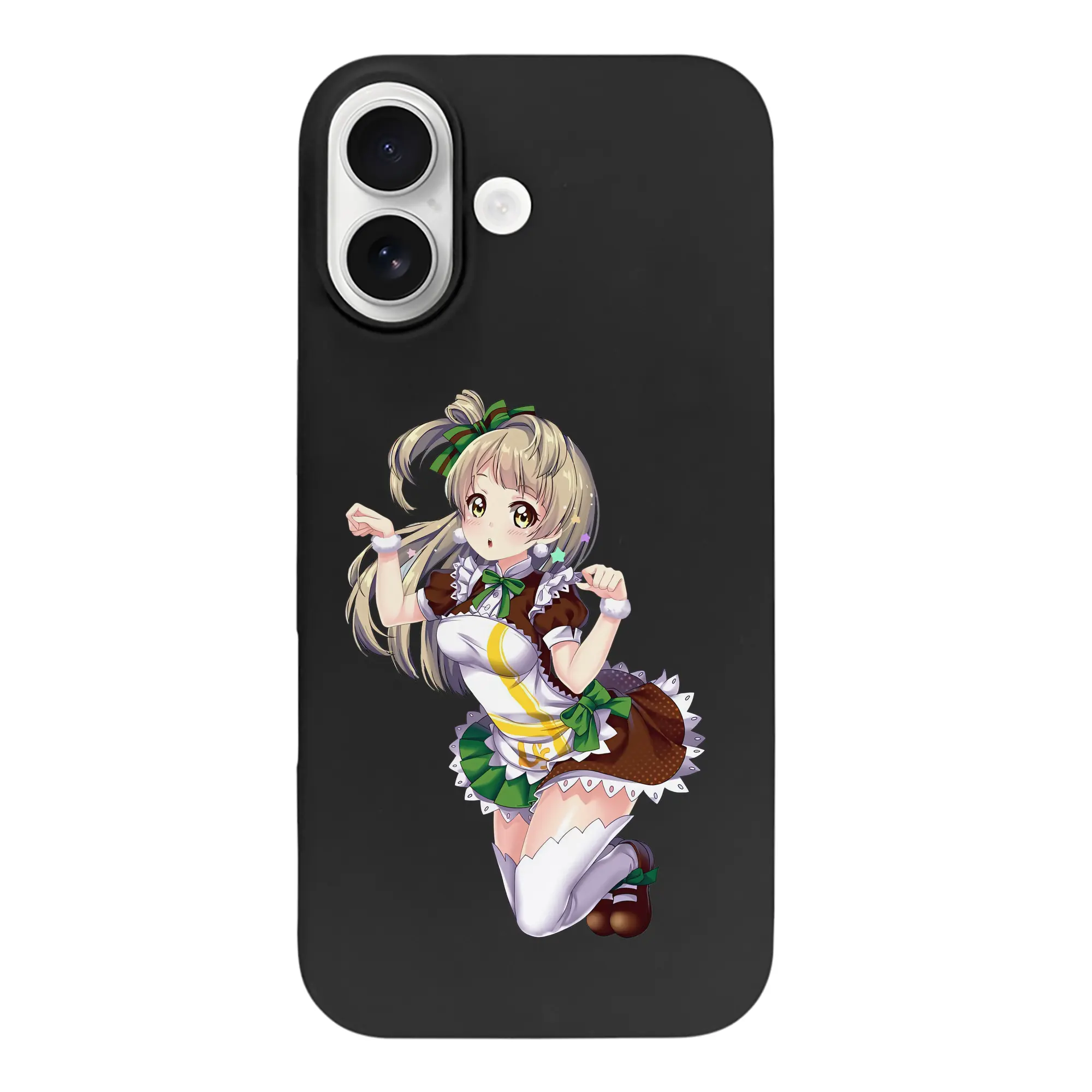 Love Live! グッズ,南ことり - iPhone 17 シリーズ シリコンケース 薄型 耐衝撃 指紋防止 ソフトタッチカバー 精密フィット 傷防止 保護ケース iPhone 17/17 Air/17 Pro/17 Pro Max 対応